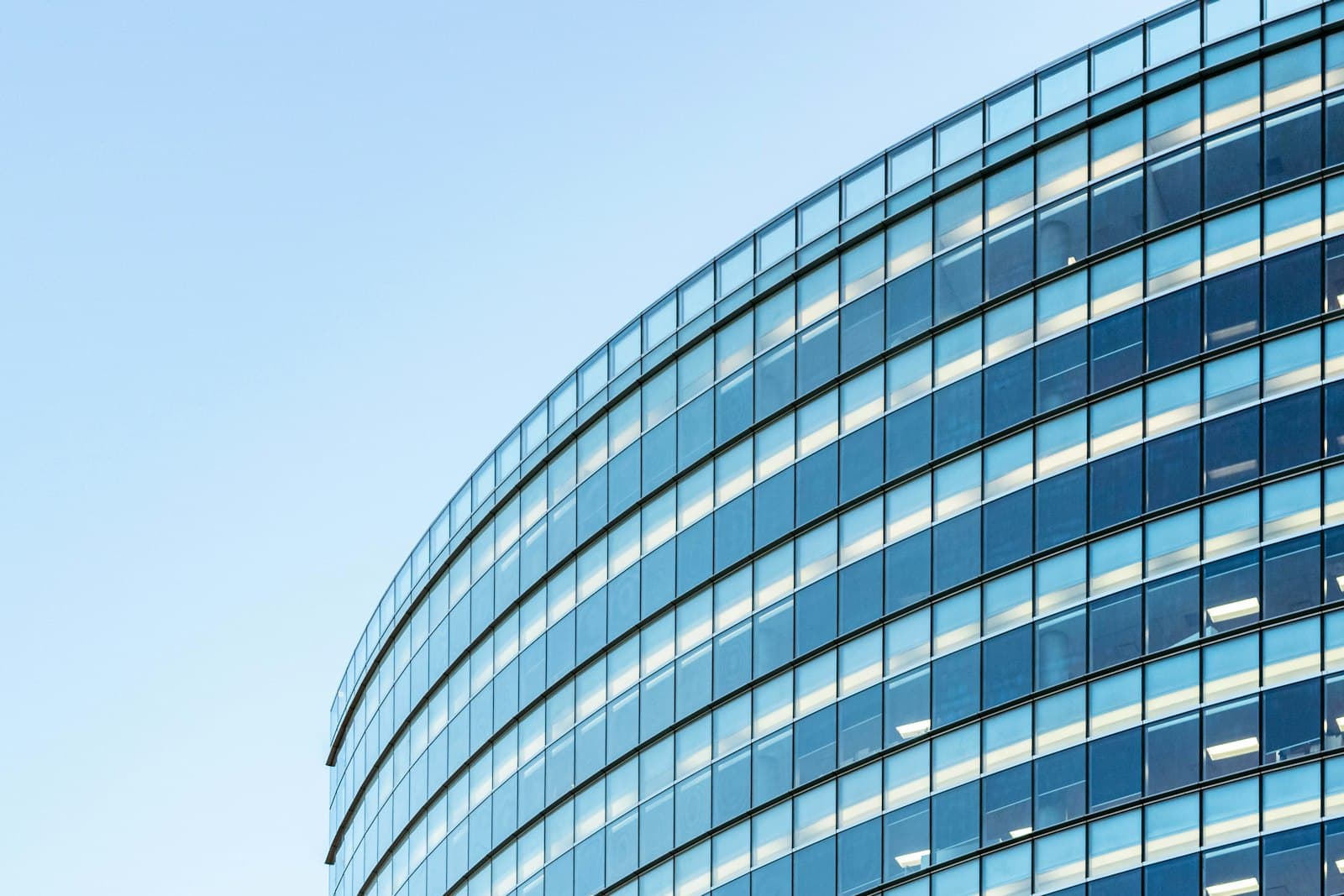 Modern commercial office building
